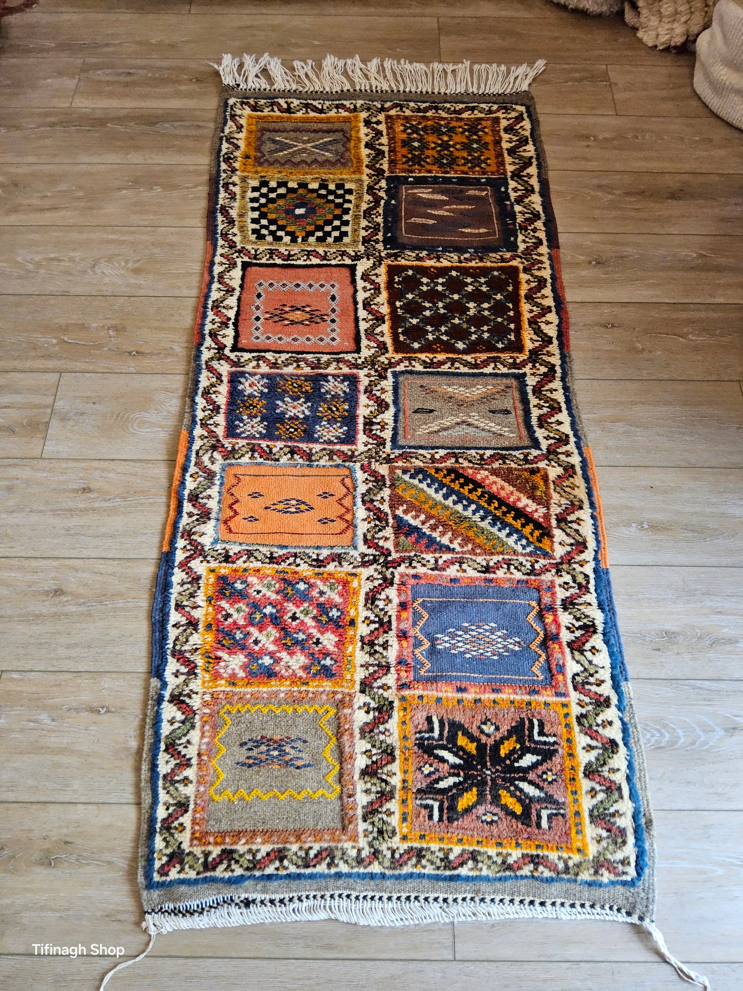 Tapis berbère - Kilim de Taznakht 1.66m x 0.71m