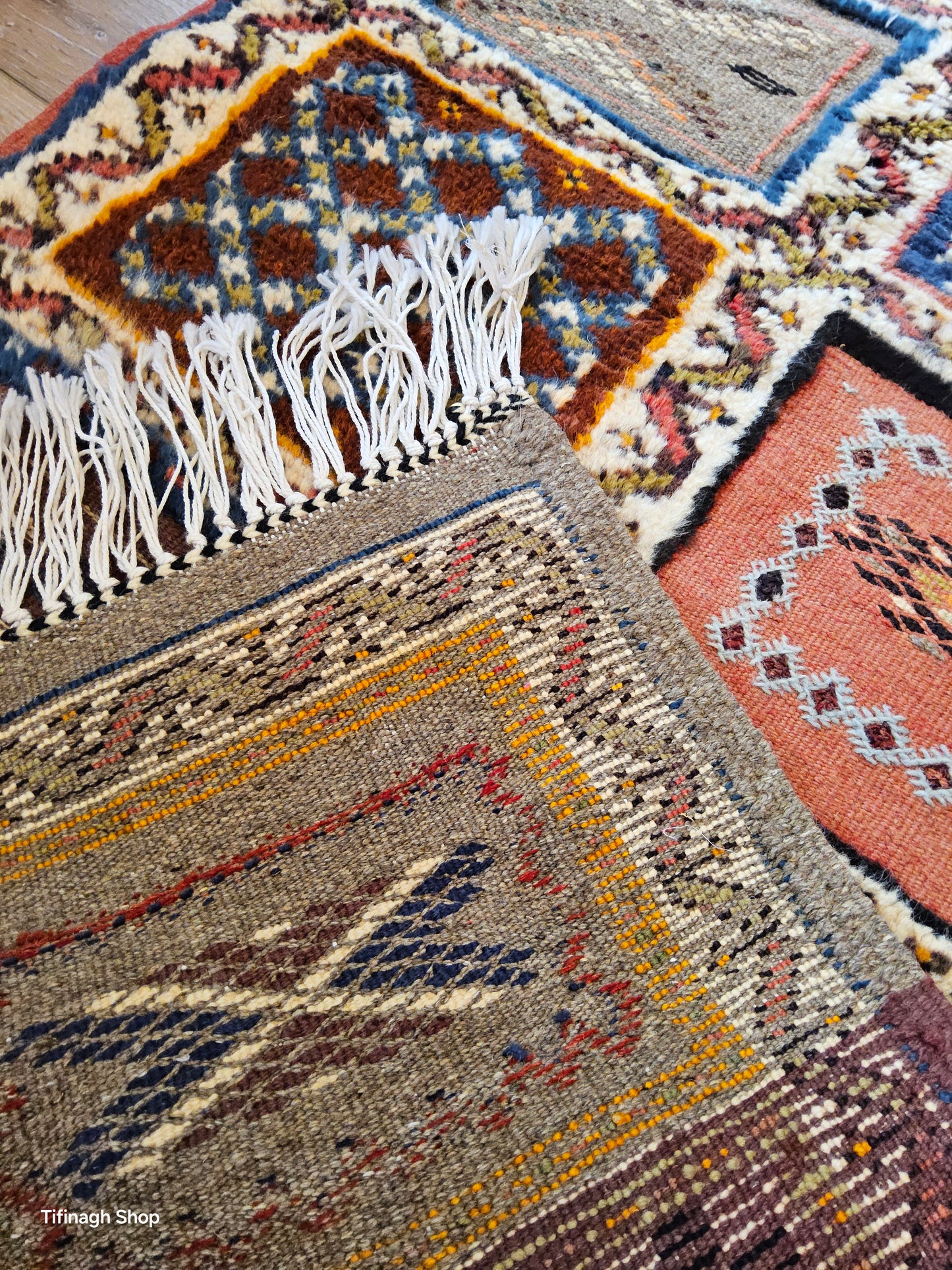 Tapis berbère - Kilim de Taznakht 1.66m x 0.71m