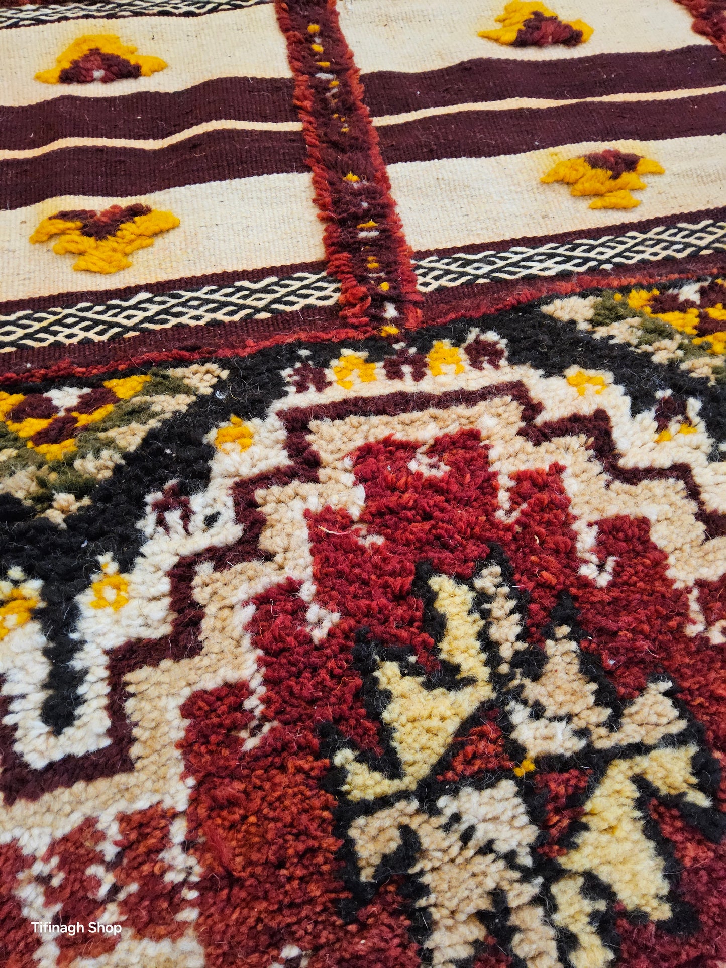 Tapis berbère - Kilim de Taznakht 2m x 0.70m