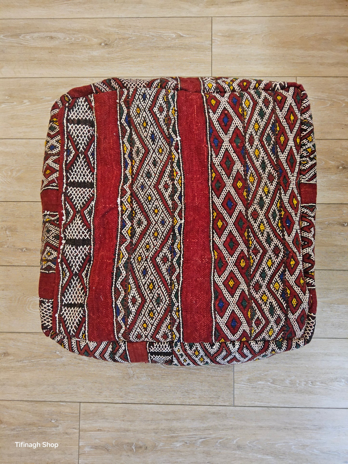 Pouf kilim vintage