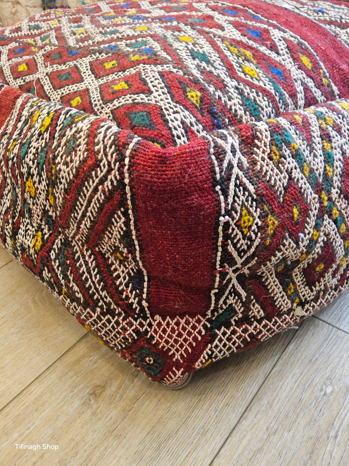 Pouf kilim vintage