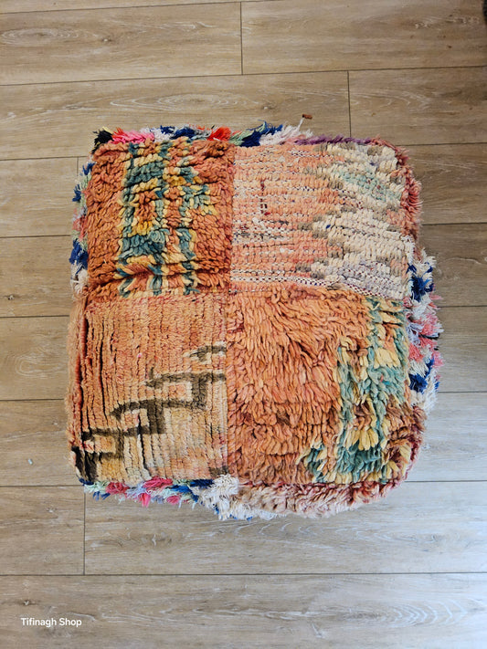 Pouf vintage patchwork