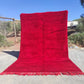 Tapis berbère - Beni M'rirt-Rouge vif- Disponible sur-mesure