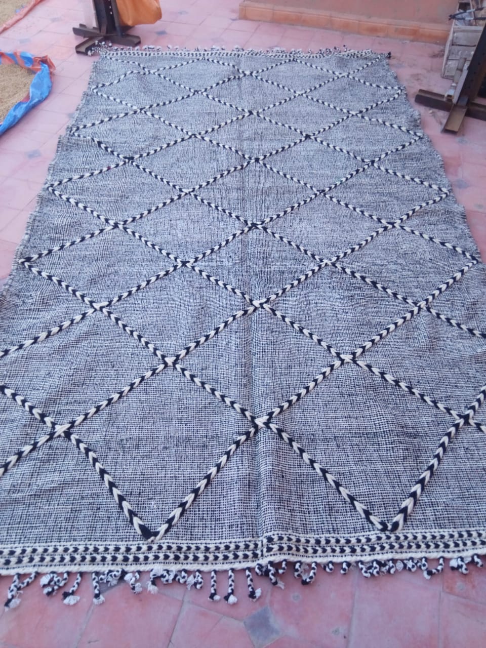 Tapis berbère - Kilim Zanafi 3 m x 2 m Bientôt/Soon