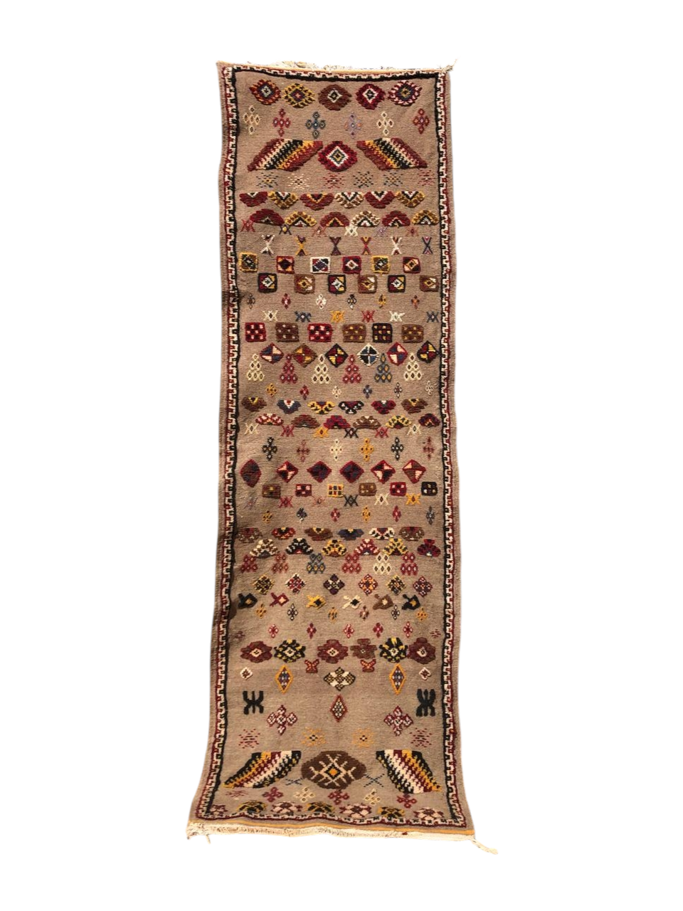 Tapis berbère - Kilim de Taznakht 2.55m x 0.77m