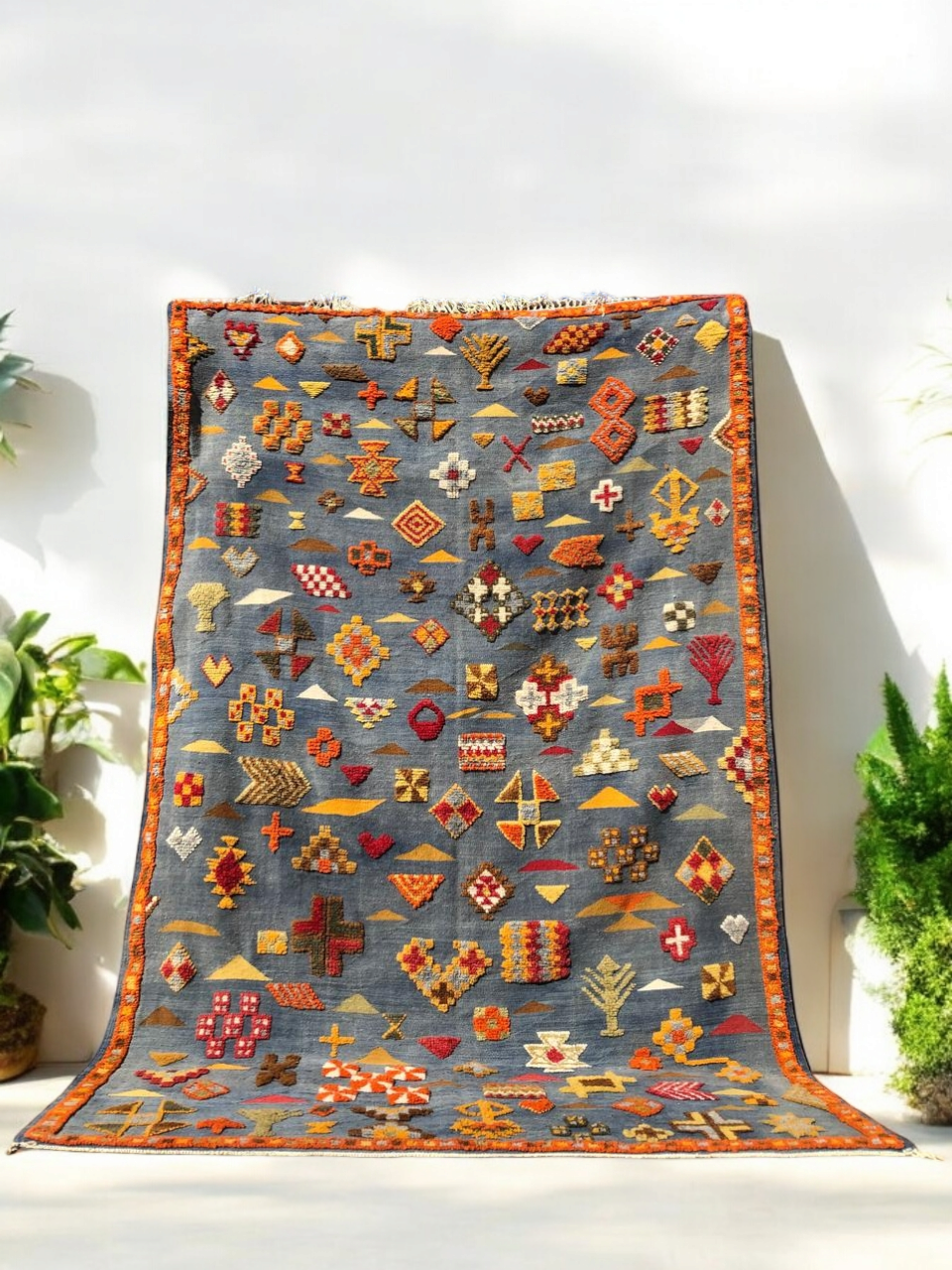 Tapis berbère - Kilim de Taznakht 2.97m x 1.90m