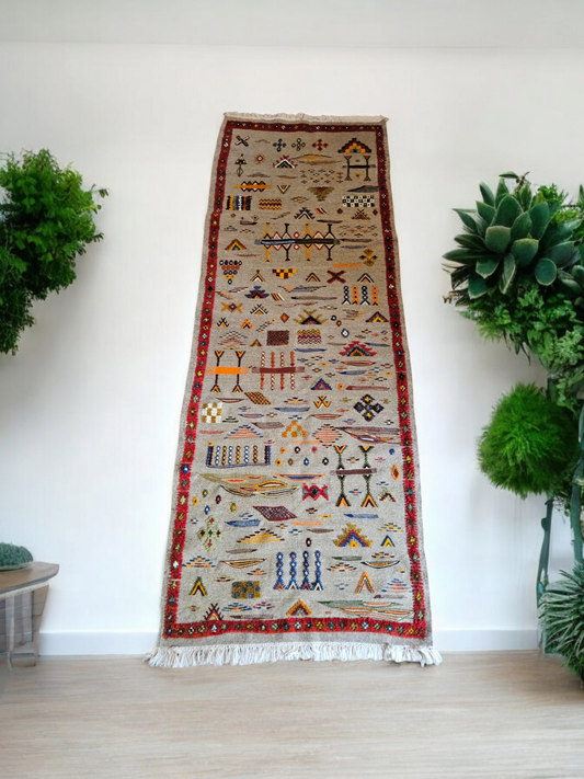 Tapis berbère - Kilim de Taznakht 2m x 0.73m