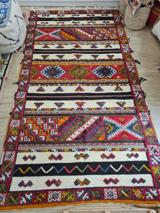 Tapis berbère - Kilim de Taznakht 2.85m x 1.50m