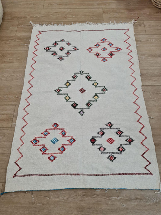 Tapis berbère - Kilim de Taznakht velours 1.44m x 0.97m