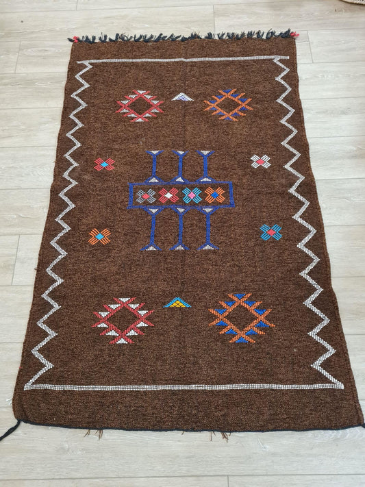 Tapis berbère - Kilim de Taznakht velours 1.50m x 0.96m