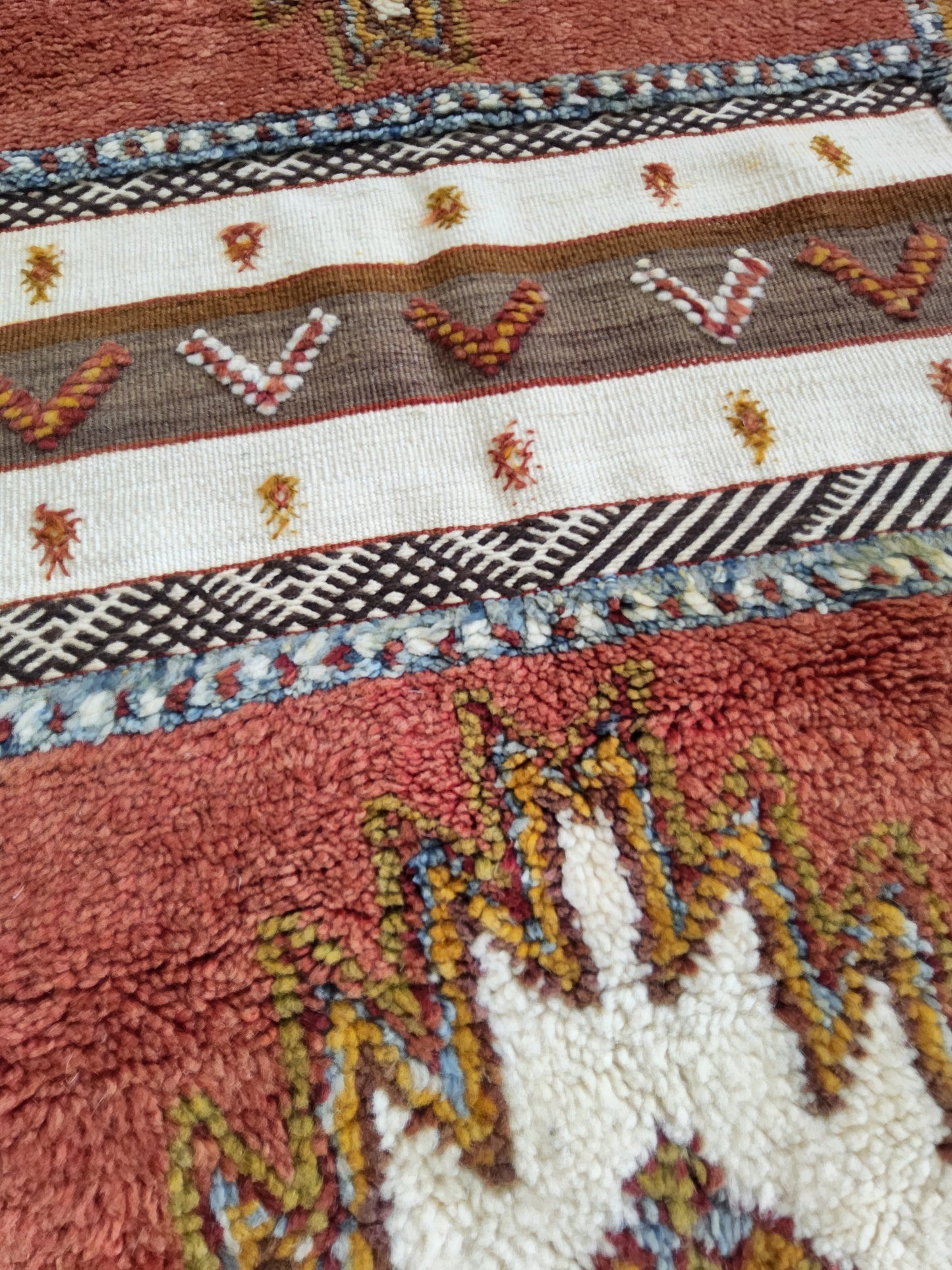 Tapis berbère - Kilim de Taznakht 2.08m x 0.80m